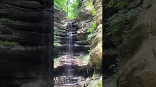 Waterfall at Starved Rock State Park [upl. by Rome]