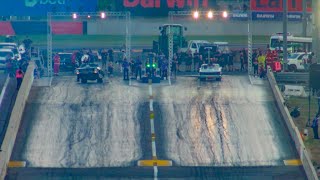 Drag Racing Wheelie Hidden Valley V8 Supercars Darwin Triple Crown 1618th Nitro Up North June2023 [upl. by Yusuk]