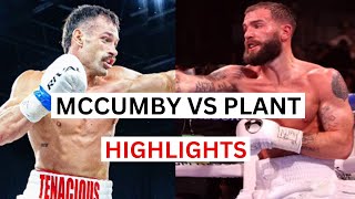 Caleb Plant vs Trevor McCumby Highlights amp Knockouts [upl. by Eleanor]