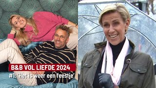 BampB Vol Liefde 2024 napraat 1 Het is weer een feestje Televiziernl [upl. by Lesirg]