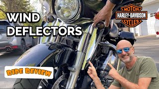 Fork Mounted Wind Deflectors  Ride review [upl. by Euv]