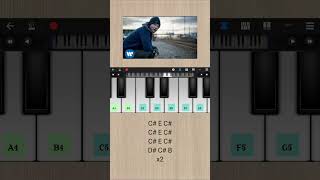 Shape of You  Piano Tutorial trending shorts [upl. by Hussein]