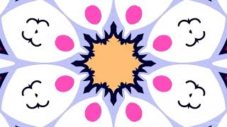 Baby Kaleidoscope Sensory Video Visual Stimulation Abstract Patterns Children Music [upl. by Liebman]