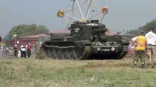 British Cromwell and Comet Tanks 1 The War amp Peace Revival 2014 [upl. by Eeldarb217]