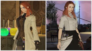 FFXIV  Crafter Glamours Alchemist amp Culinarian [upl. by Jourdan598]