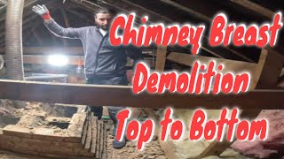 Chimney Breast Removal part 1 [upl. by Aisiram345]