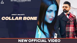 Amrit Maan Lyrical Video Collarbone  Himanshi K  Punjabi Songs 2020  Bamb Beats [upl. by Akissej]