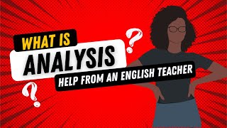 What is analysis in English [upl. by Ballard735]