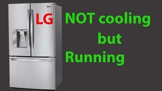 LG fridge not cooling but running [upl. by Lenzi]