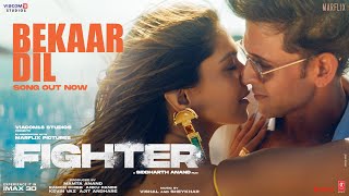 FIGHTER Bekaar Dil Song Hrithik Roshan Deepika VishalSheykhar Vishal M Shilpa BoscoCaesar [upl. by Ardnosac467]