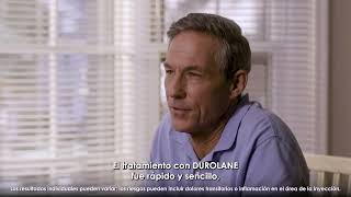 DUROLANE Patient Testimonial Active Male Spanish [upl. by Chung449]