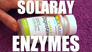 Review of Solaray Super Digestaway Digestive Enzyme Blend  90 VegCaps [upl. by Adina84]