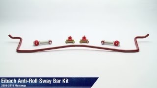 Mustang Eibach AntiRoll Sway Bar Kit 0510 GT V6 Review [upl. by Lenora]