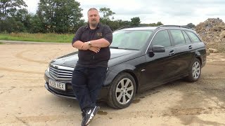 2009 Mercedes C180k BlueEfficency Estate Review CClass W204 20072014 [upl. by Kreindler]