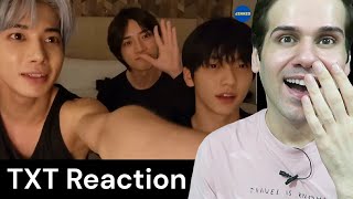 TXT are not dirty minded Part 1 Reaction [upl. by Neyugn]