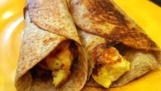 Breakfast Burrito Recipe  Easy and Delicious [upl. by Ofilia]