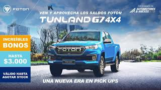 Saldos Foton Tunland G7 [upl. by Higley569]