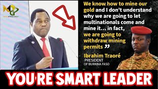 Zambian Pres HICHILEMA Join Capt Traore in his Powerful shocks the world [upl. by Noired]