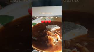 Kamionos Székelykáposzta  😋😋😋 [upl. by Paulo]