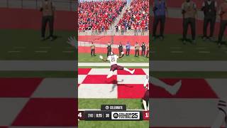 DOUBLE PASS to a RUN collegefootball collegefootball25 cfb25 offense touchdown [upl. by Christiano]