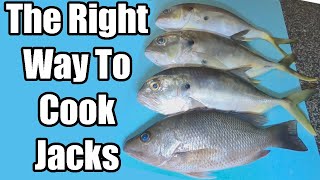 Cooking Jack Crevalle The Right Way Delicious Recipe catch clean and cook [upl. by Amaty636]