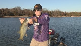 Southwest Outdoors Report 2 Lake Konawa Oklahoma Bass Fishing  2013 [upl. by Tibbetts]