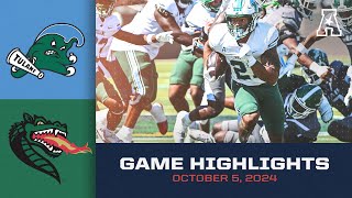 Game Highlights Tulane vs UAB October 5 2024 [upl. by Annairb]