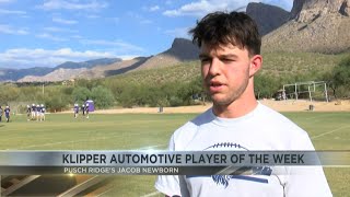 Klipper Automotive Player of the Week Jacob Newborn [upl. by Pellet196]