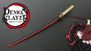 Making Yoriichis Katana The First Demon Slayer [upl. by Asserrac420]