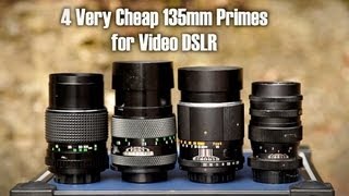 135mm Lens Video Comparison  Test amp Overview PART 1 Helios Chinon Promura Dollonds [upl. by Aisirtap]