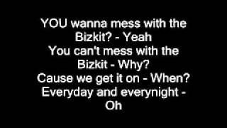 Limp Bizkit  Rollin lyrics [upl. by Idaf566]