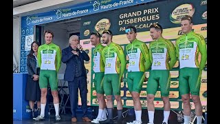 Cyclisme  Rudy Barbier raccroche le vélo au Grand Prix dIsbergues [upl. by Luann]