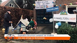 Expeditie Grunnen ontdekt de traditie van een straat in Scheemda  RTV Noord [upl. by Mozelle713]