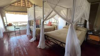 Lake Burunge Tented Lodge Tarangire Tanzania [upl. by Nrek803]