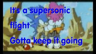 Sonic Boom Ending Lyrics to Sonic CD US English ending [upl. by Nnaillij]