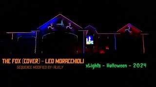 Leo Moracchioli  The Fox Metal Cover  xLights Halloween 2024 [upl. by Fishback]