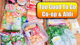 Too Good To Go Haul  Aldi amp Coop  January 2024 [upl. by Meeharb347]