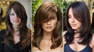 Fall Bob Hairstyles 2024 Fall Hair Color Trends Feathered Layers amp Balayage Layered Haircuts [upl. by Odrarebe742]