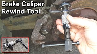 Brake Caliper Piston Rewind Tool [upl. by Marra]