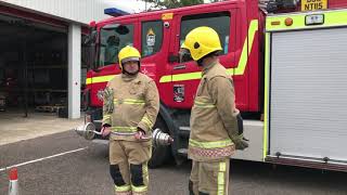 Firefighter Selection Test  Equipment Carry Test [upl. by Welsh]