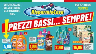 volantino RISPARMIO CASA HAPPY HALLOWEEN dal 26 ottobre al 9 novembre 2024 anteprima [upl. by Washko]