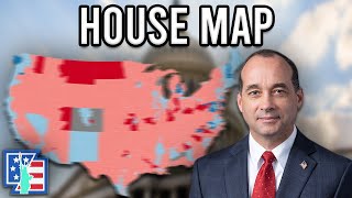 Updated 2024 House Map Prediction June 2024 [upl. by Molloy]