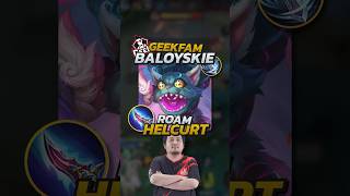 How Baloyskie Plays Roam Helcurt Mobile Legends mobilelegends mlbb gaming [upl. by Akired559]