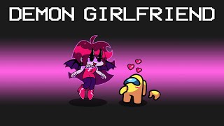 DEMON GIRLFRIEND Imposter Role in Among Us [upl. by Falconer844]