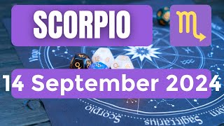 Scorpio horoscope  Scorpio Horoscope for Today 14 September 2024 [upl. by Mundford665]