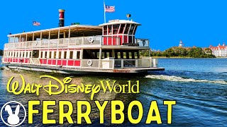 Ferry Boat Disneys Magic Kingdom  Full Ride POV [upl. by Akiraa]