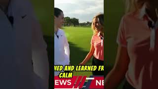 Caitlin Clark talks playing with Nelly Korda soaking in her first golf tournament [upl. by Georgette]