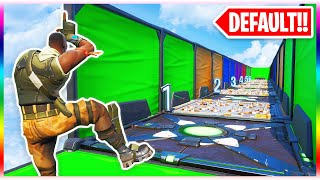 100 Level SUPER EASY Default Deathrun 20 Fortnite Creative Mode [upl. by Nnahs]