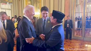 Presiden Prabowo Hadiri APEC Economic Gala Dinner Lima 15 November 2024 [upl. by Marrin]