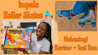 Impala Roller Skates Unboxing amp Review  First Impressions amp Test Run  Skating For The First Time [upl. by Weasner]